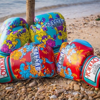 Găng tay boxing yokkao fygl-71 hawaiian - red