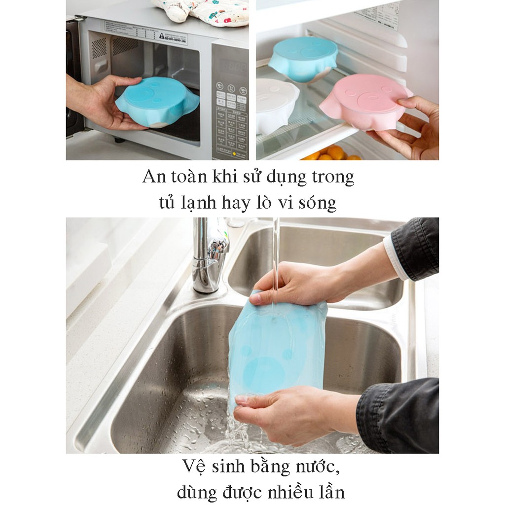 Tấm silicone đa năng, bọc thực phẩm, lót để bàn