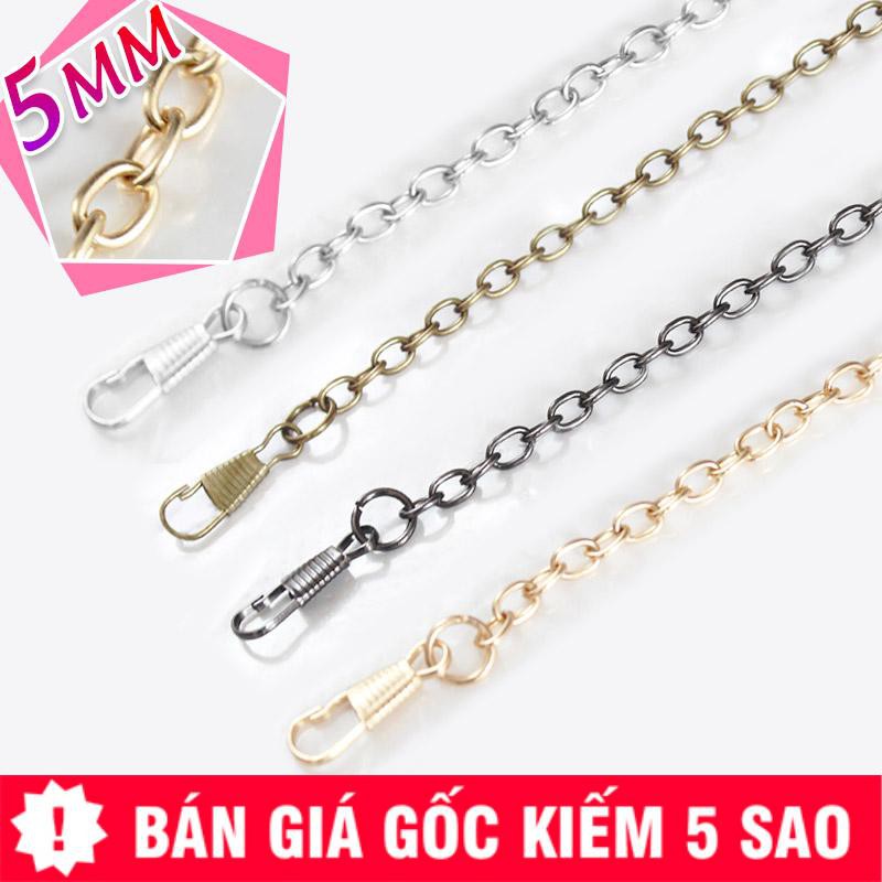 Dây Đeo Túi Xách Xích Chữ O 5mm Cho Túi Nhỏ P1337