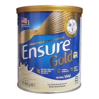 Sữa Ensure gold 400g hương vani date mới