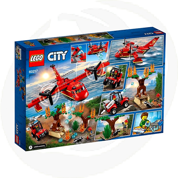 Lắp Ráp Lego Cities Máy Bay Cứu Hỏa 381 PCS 11214