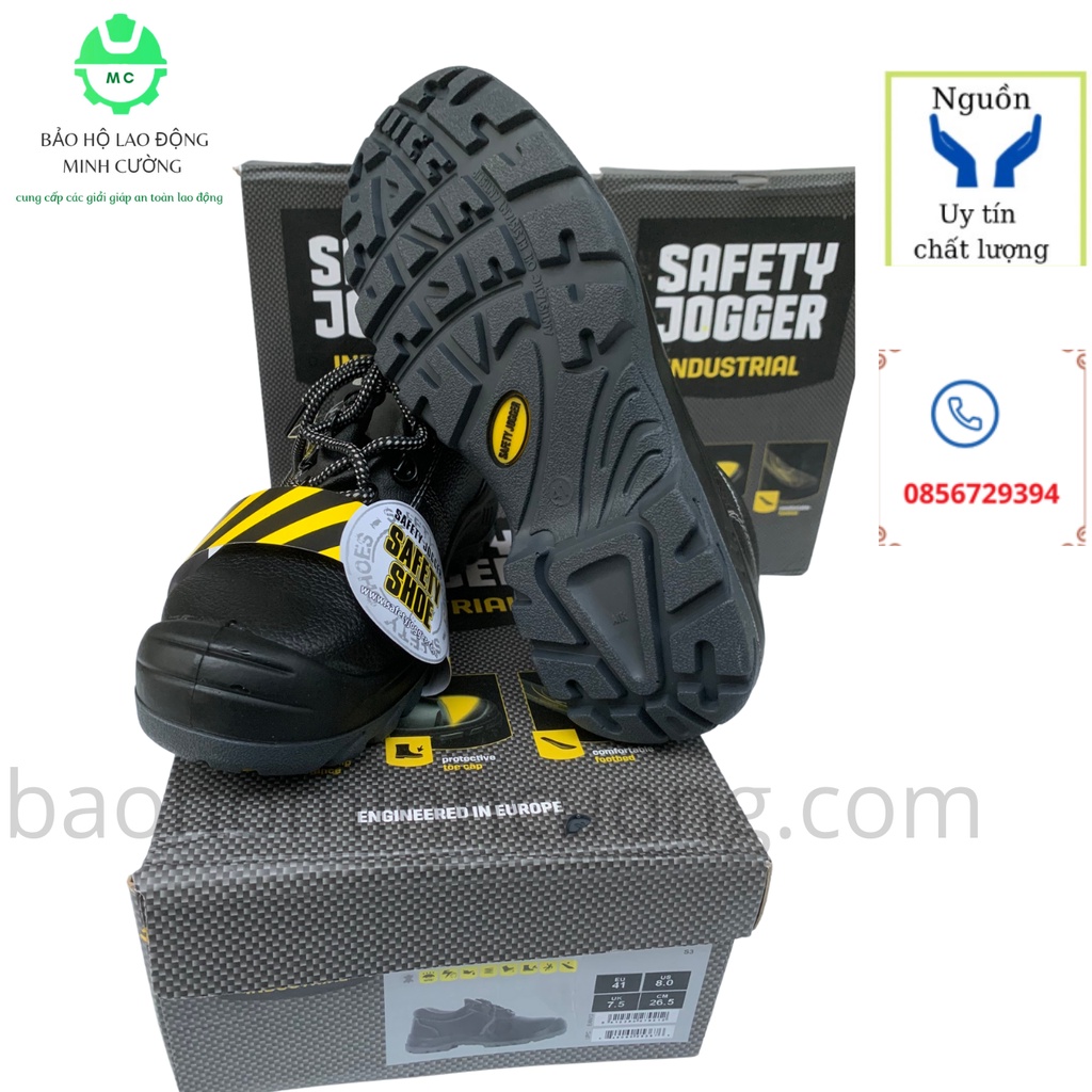 Giày bảo hộ lao động nam Jogger Bestrun S3,chống đinh, nước