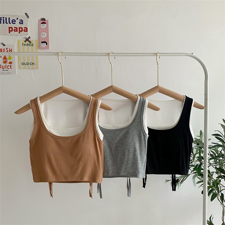 Áo Bra Cotton 2 Lớp FREESHIP Bra Thể Thao Dáng Croptop Siêu Xinh 2103