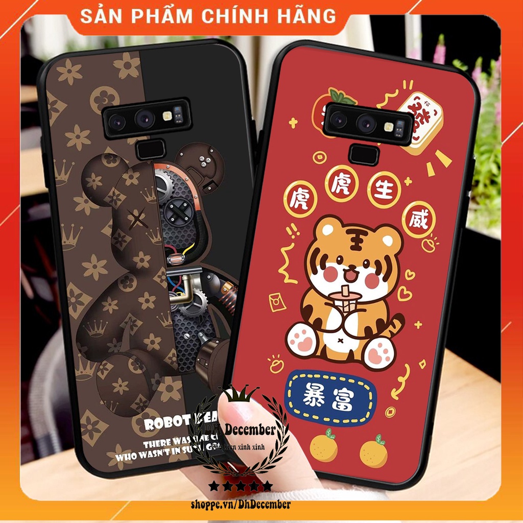 Ốp lưng Samsung NOTE 9 in hình 3D lucky, gấu Beer xinh xắn - KHÔNG NÊN BỎ LỠ