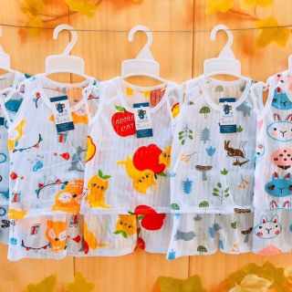 Combo 5 Bộ cotton giấy ba lỗ