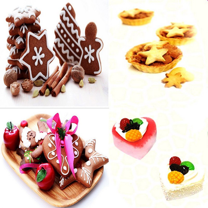 Khuôn bánh Walfos hình bánh quy / kẹo thủ công có sẵn trong 7 kiểu