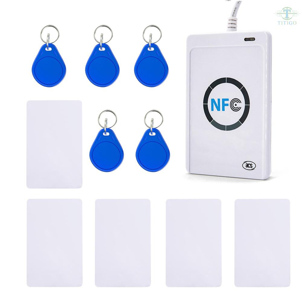 ACR122U RFID Intelligent Card Reader Writer Copier Duplicator Writable Cards Clone Machine