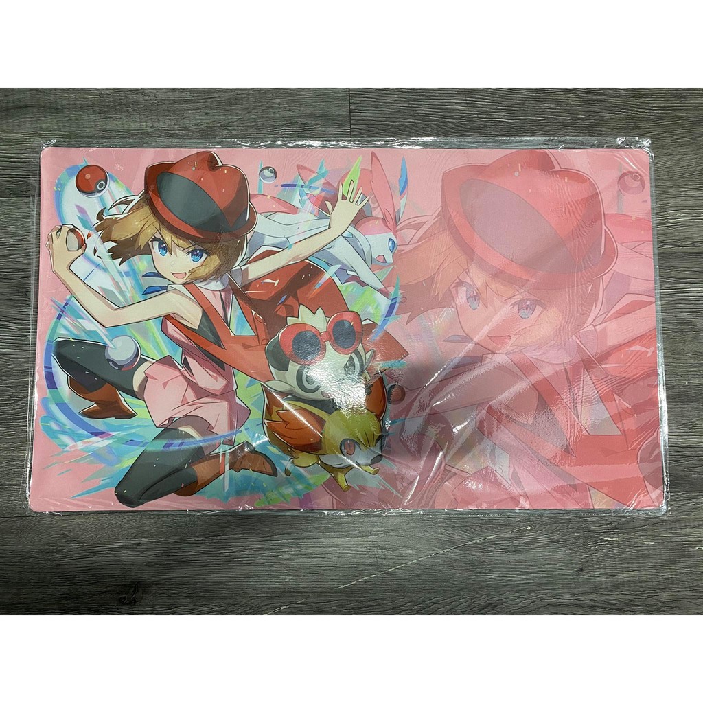 [ Dưa Hấu Yugioh ] Bàn Đấu Bài Playmat Pokemon Serena dùng để chơi card game