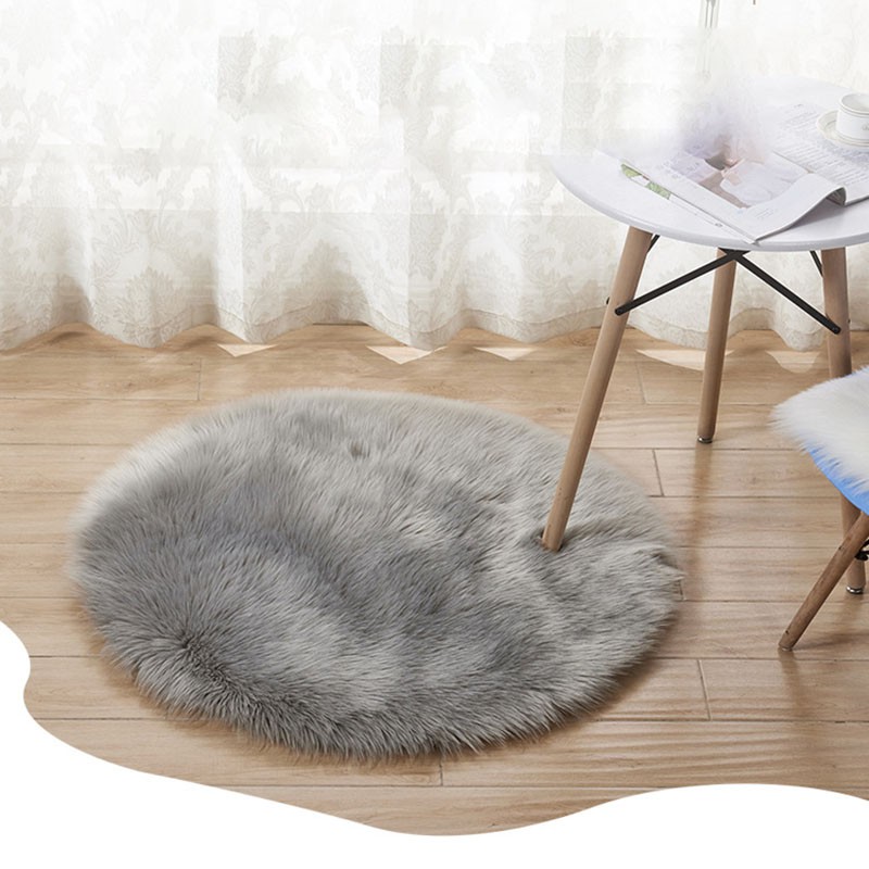 Thảm Lông Mềm Mại Cho Phòng Ngủ , Ghế Sofa