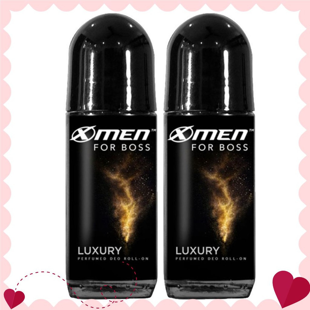 Bộ 2 Lăn khử mùi Xmen for boss 50ml Hương Sang Trọng Luxury