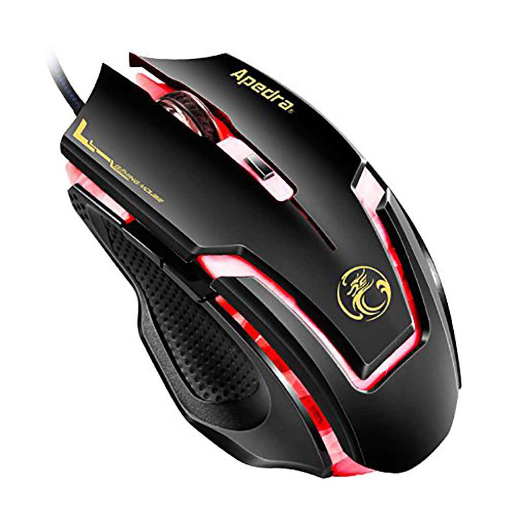 CHUỘT APEDRA A9 GAMING (DÂY DÙ – LED 7 MÀU)