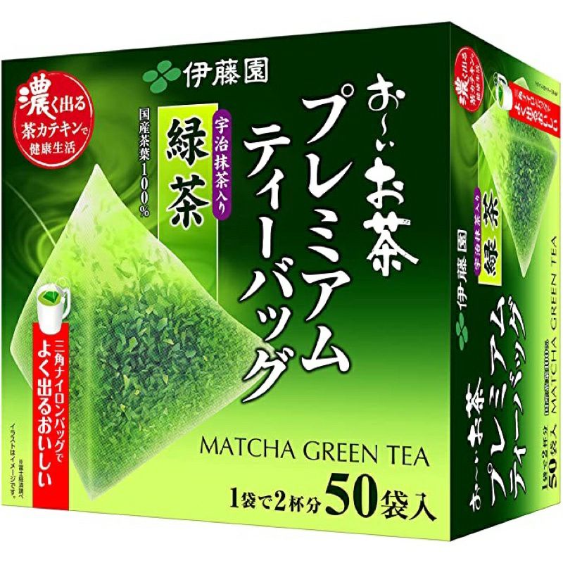 Lẻ 01 gói trà xanh matcha itoen túi lọc