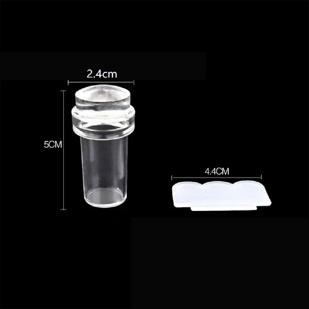 Dụng Cụ In Hình Móng Tay Bằng Silicone 2.4cm DIY