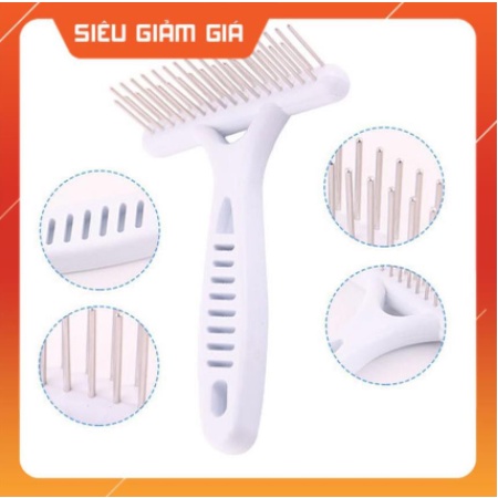 lược chải lông chó mèo, Lược bồ cào chải lông dài ( gỡ rối - đánh bông lông chó mèo) - supetshophn