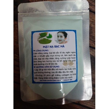 500gr mặt nạ dẻo bạc hà handmade