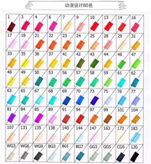 [Thanh lý]Màu vẽ TOUCHLIIT 6 - 30/40/60/80 màu