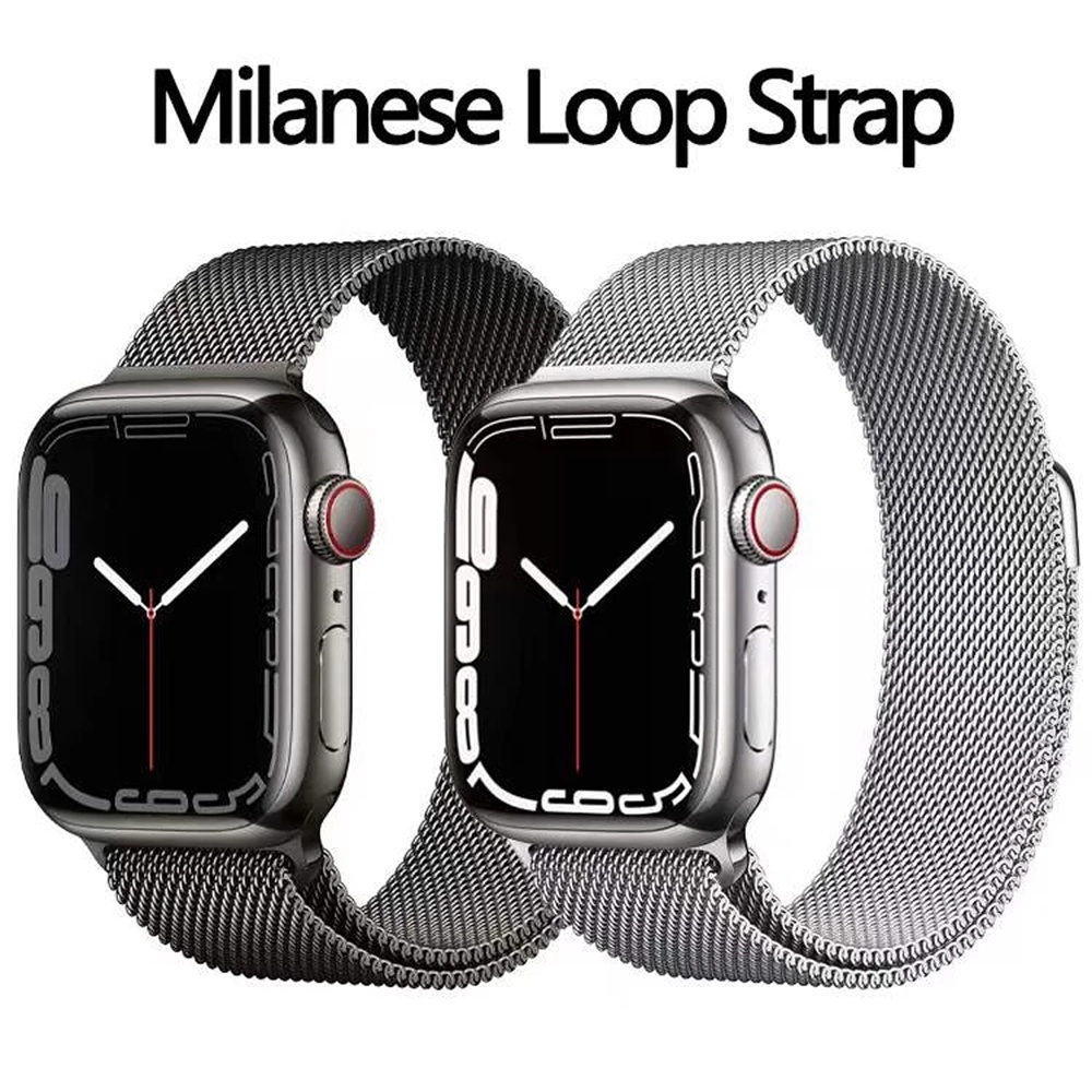 Dây Đeo Thay Thế Cho Đồng Hồ Thông Minh Apple Watch 49mm 45mm 44mm 41mm 40mm IWatch Series 8 SE 6 7 45mm 41mm