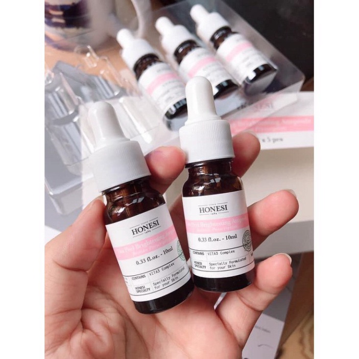 (thanh lý giá rẻ) Tinh Chất Tế Bào Gốc Honesi Vita Peel Brightening Ampoule