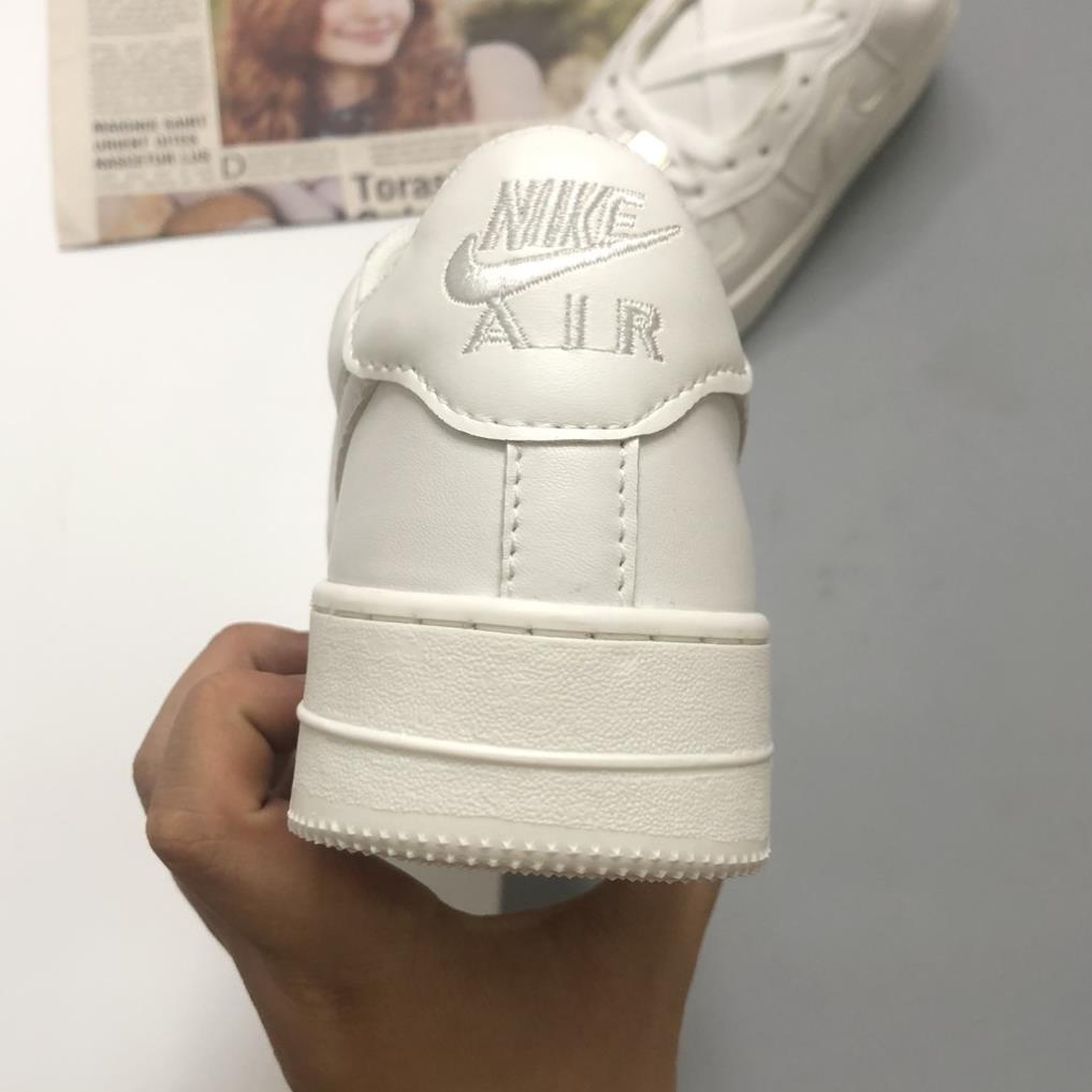 Giày Thể Thao Af1 Nam Nữ Trắng Cổ Thấp, Giày Sneaker Air Force 1 Da Cao Cấp Tôn Chiều Cao Siêu Xinh | BigBuy360 - bigbuy360.vn