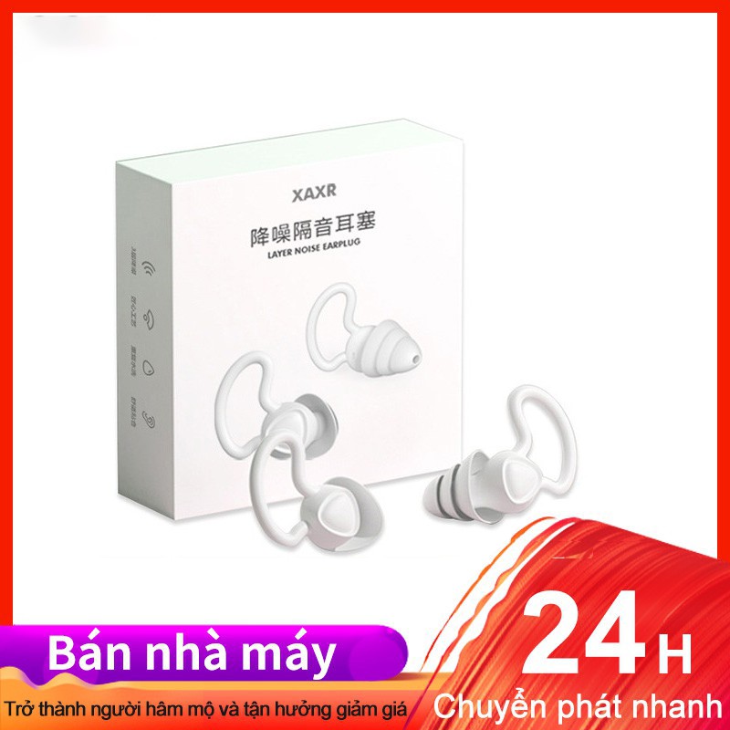 (COD) Nút bịt tai chống ồn và cách âm chuyên nghiệp giúp bạn dễ ngủ, đi bơi và không thấm nước