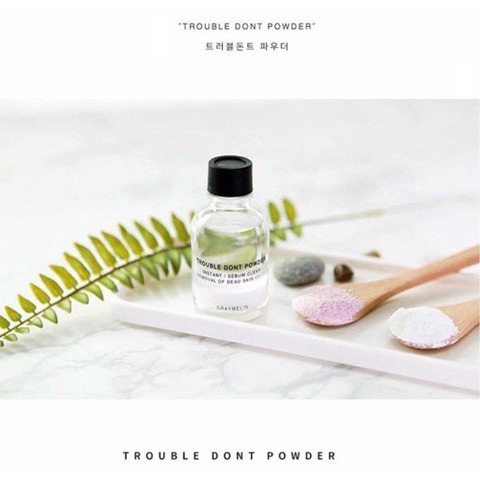 Dung Dịch Chấm Mụn Giảm Viêm Hiệu Quả Graymelin Trouble Dont Powder 30ml
