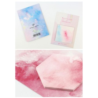 Giấy Note/ Ghi Chú chủ đề MÀU NƯỚC