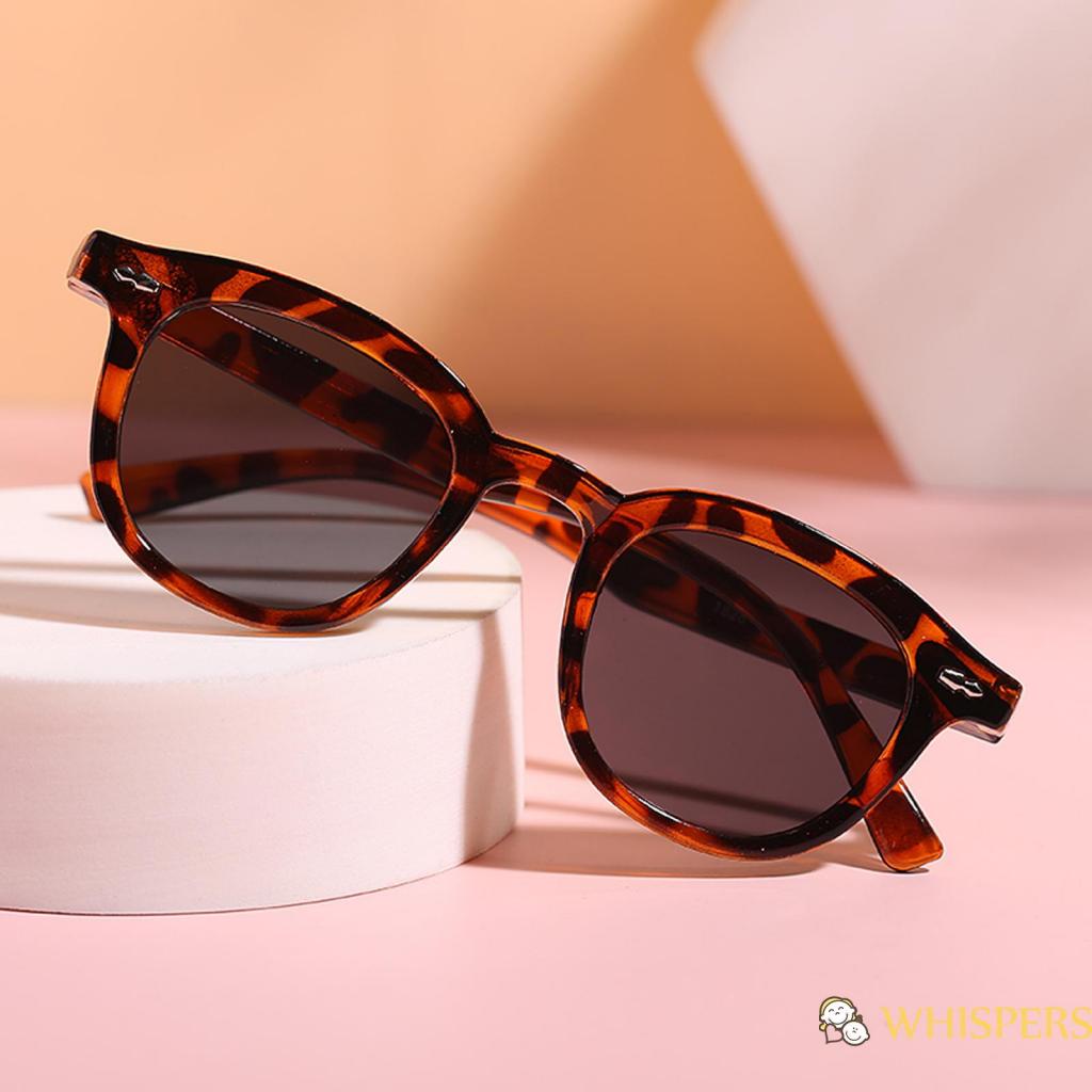 Kính Mát Gọng Oval Chống Tia UV Thời Trang Cho Bé