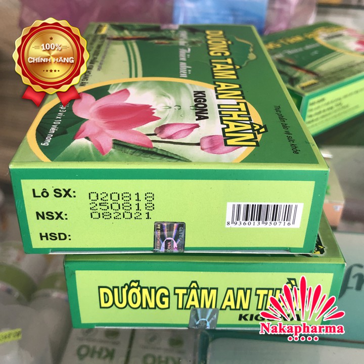 Dưỡng Tâm An Thần Kigona - Duongtam Anthan KGA | Giúp ngủ sâu ngon giấc, bổi bổ cơ thể, bảo vệ thần kinh