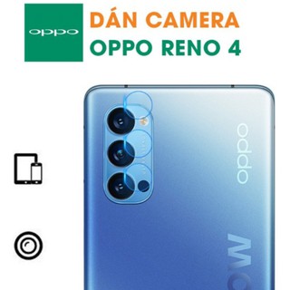 Dán camera Oppo Reno 4 cường lực camera trong suốt độ cứng 9H hót