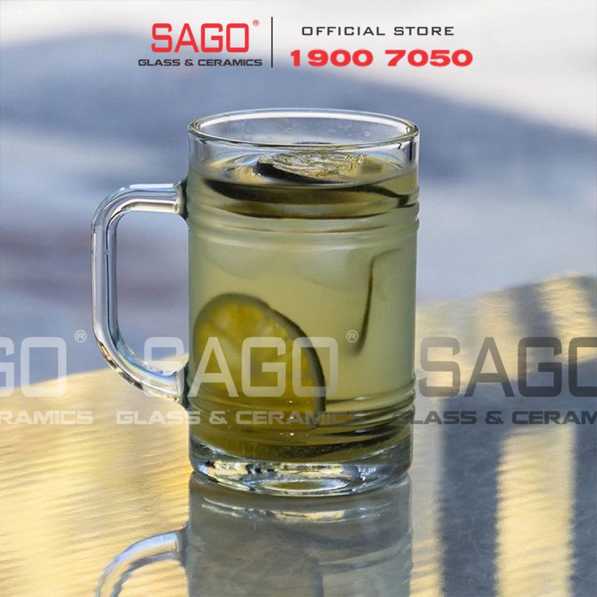 Ly Thủy Tinh Có Quai Pasabahce Tin Can Beer 400ml | Thủy tinh Cao Cấp, Nhập khẩu Thổ Nhĩ Kỳ