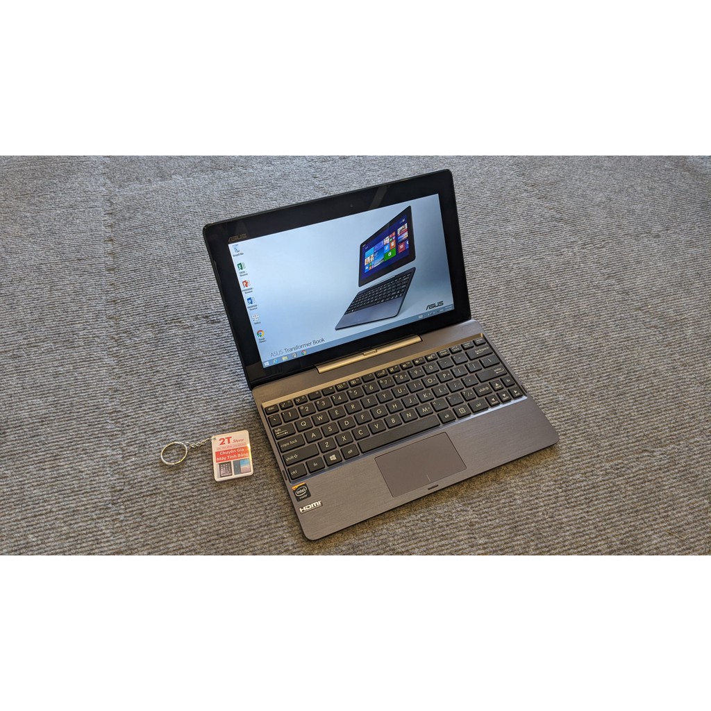 Laptop 2in1 Asus T100 màn cảm ứng, bàn phím tháo rời, chuyên văn phòng ( Wifi ) | BigBuy360 - bigbuy360.vn