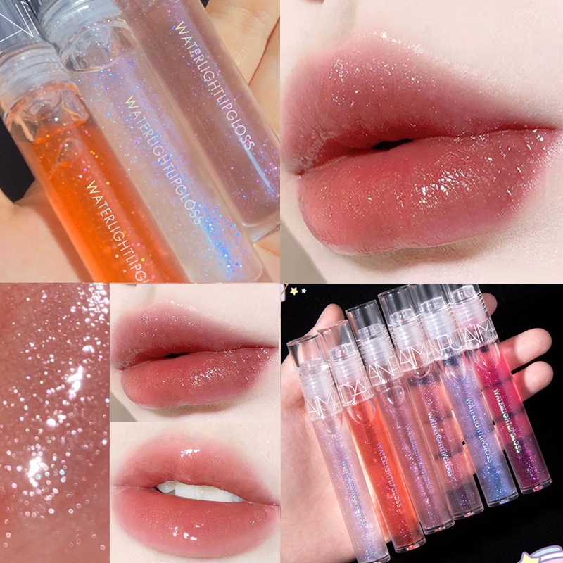 Son Bóng Trong Suốt Dưỡng Ẩm Chống Thấm Nước Chống Thấm Mồ Hôi Không Dính Ly Dành Cho Nữ