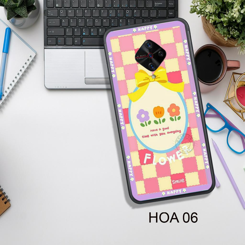 Ốp Lưng  VIVO S1  - S1 PRO - V7 - V7 PLUS - V9/Y85 - V11i - Y97 , In Hình HOA, Màu Sắc Bắt Mắt.