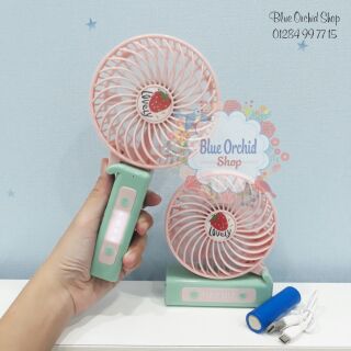 QUẠT PIN SẠC CẦM TAY