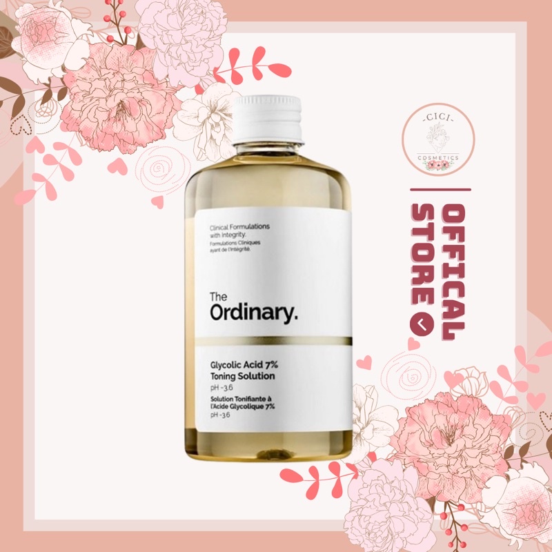 [BILL US] Nước hoa hồng THE ORDINARY GLYCOLIC ACID 7% toning solution