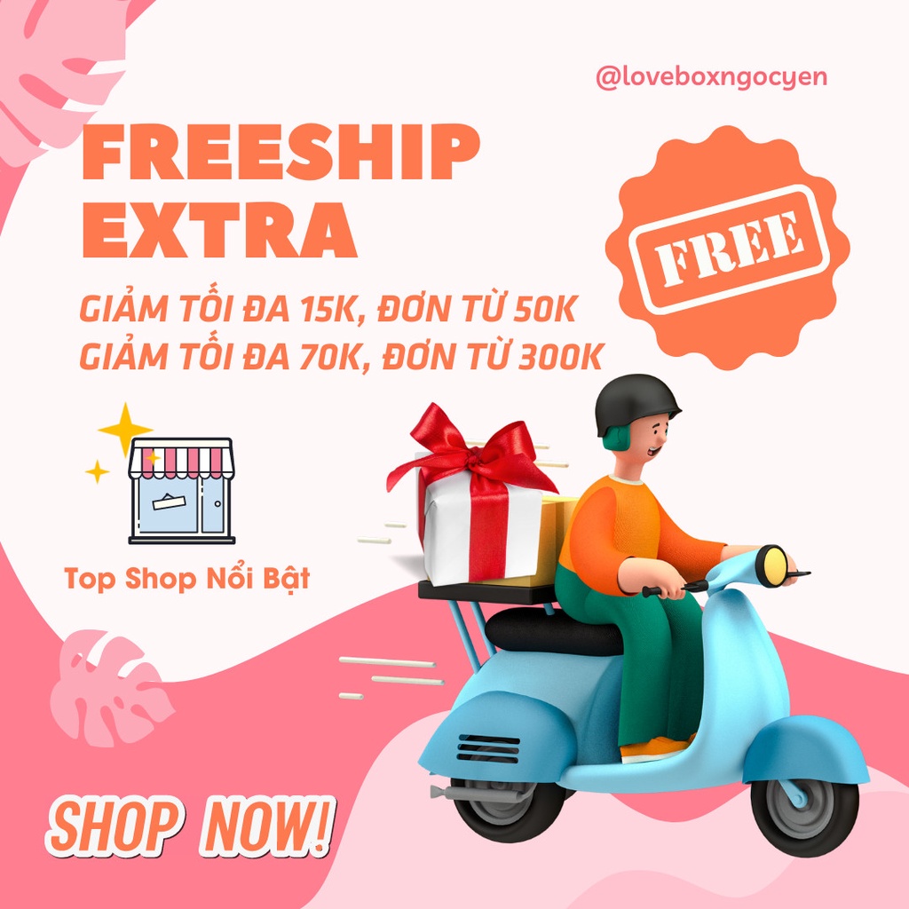 Hộp quà love box [ FREE SHIP]