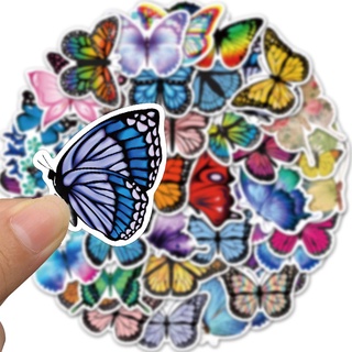 Bộ set Sticker Bướm- butterfly stickers (combo 10-50 stickers)