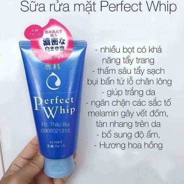 Sữa rửa mặt Senka Nhật