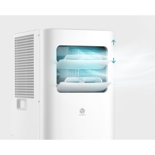 Điều Hòa Di Động Xiaomi NEW WIDETECH - kết nối được với app Mihome điều khiển ngay trên điện thoại.