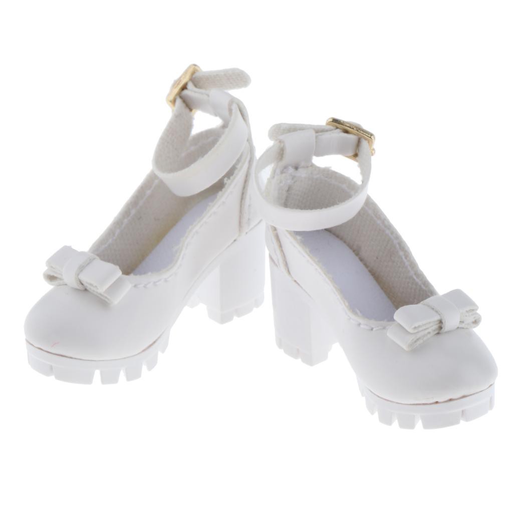 Giày Boot Cao Gót Tỷ Lệ 1: 6 Dành Cho Búp Bê 12 Inch