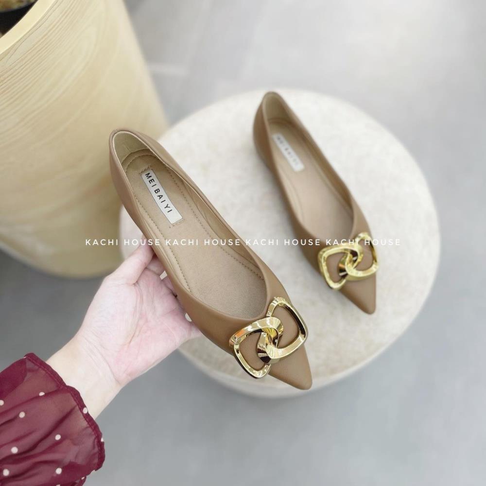 Bệt Mei mũi nhọn tag xoắn 883-9 /