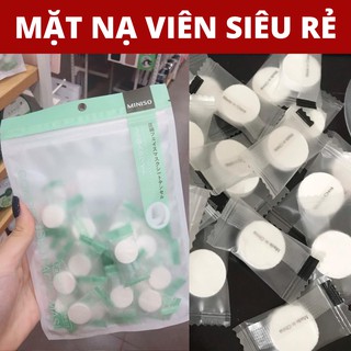 [THANH LÝ] Viên Mặt Nạ Nén Miniso Nhật Bản hàng chính hãng