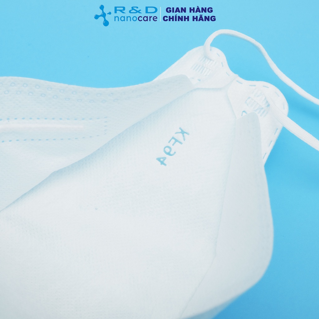 Khẩu Trang KF94 Silver Care, Tiêu chuẩn KF94 xuất Ngoại, Chống bụi mịn 2.5 PM