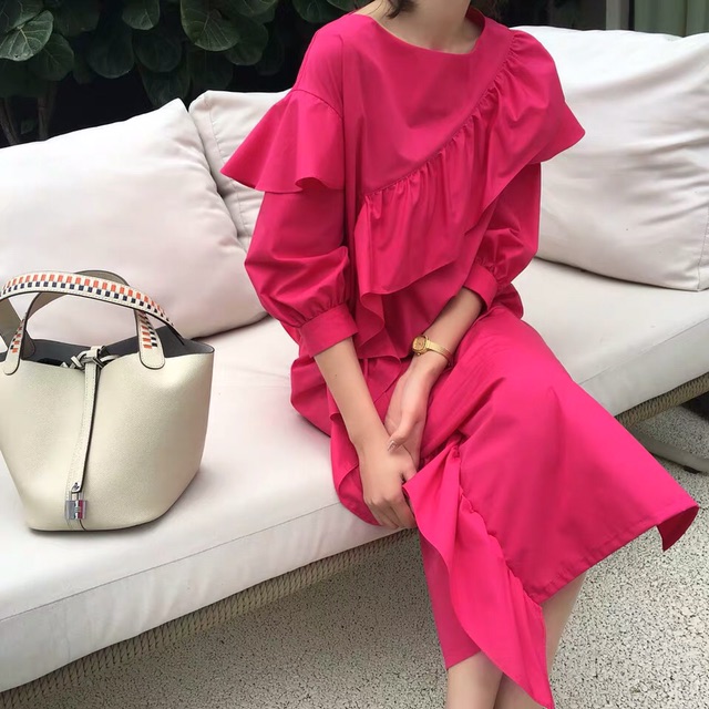 Đầm bèo hồng VINTAGE