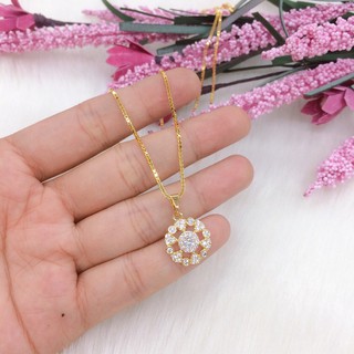 Dây chuyền nữ mạ vàng 18k mã 049C