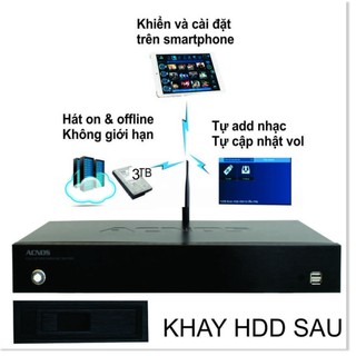 Đầu karaoke chuyên nghiệp phòng hát hdd 3tb sk9108 s