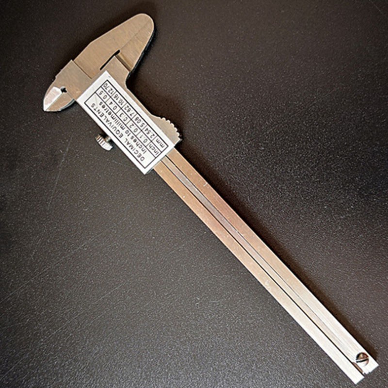 Mini Vernier Caliper 0-70mm Stainless Steel Metric Machinist Slider