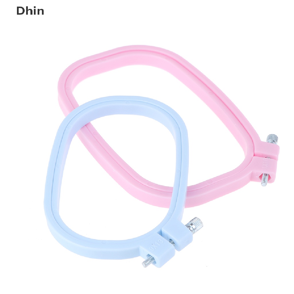 Khung Thêu Bằng Nhựa Hình Vuông Có 5 Kích Cỡ Tiện Lợi