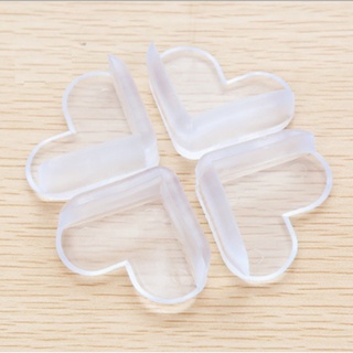 Combo 4 bịt góc bàn silicon an toàn cho bé