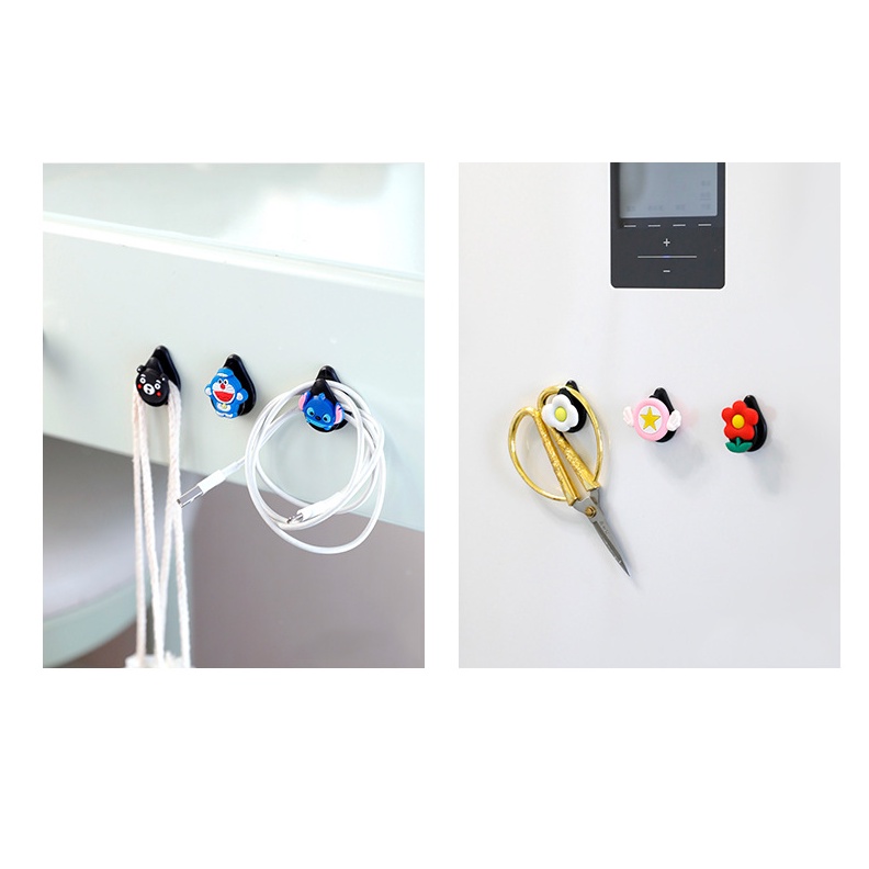 Móc treo khẩu trang mini đa năng dễ thương gắn xe hơi tiện dụng